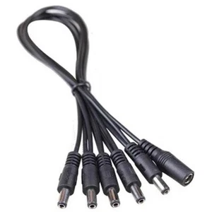 Cable de alimentación Mooer Daisy Chain con enchufes rectos de 5 vías para pedales. PDC-5S - Imagen 1 de 1
