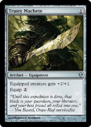 TRUSTY MACHETE Zendikar MTG Magic the Gathering Cards DJMagic - Image 1 of 1