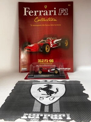 FERRARI 312 F1 1966 - Lodovico Scarfiotti Ferrari F1 collection 1/43 uscita 65 - Immagine 1 di 4