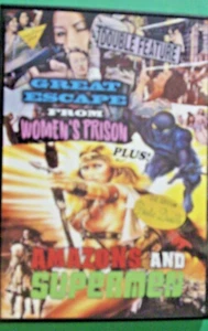 GROSSE FLUCHT AUS FRAUENGEFÄNGNIS und AMAZONEN UND SUPERMEN Doppelspiel-DVD - Bild 1 von 5