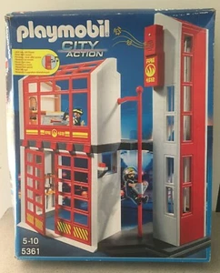 Playmobil City Aktion Nr.5361 Feuerwehrhaus OVP geöffnet - Bild 1 von 9