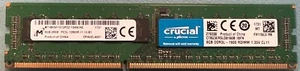 Micron MT18KSF1G72PDZ-1G6 8GB PC3-12800 DDR3-1600Mhz RDIMM Server Memory RAM - Picture 1 of 1