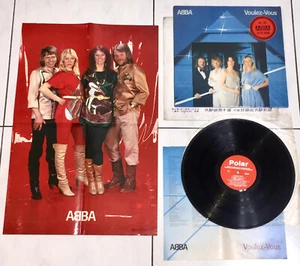 ABBA 1979 Voulez-Vous Taiwan Limited Edition Vinyl LP with Promo Insert Poster - Picture 1 of 15