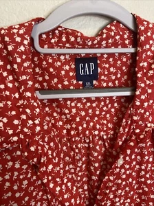 Camisa Gap 100 % algodón con botones para mujer XXL alta usada en excelente estado - Imagen 1 de 7