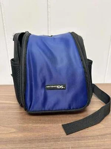 Mochila BDA Azul Mini Nylon Negra Y Azul Para Nintendo DS Y Muy Buena 9E - Imagen 1 de 4