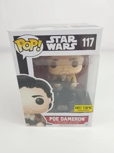 Funko Pop! Star Wars Poe Dameron 117 - Hot Topic Exclusive - Picture 1 of 2