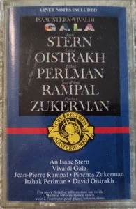 Stern Oistrakh Perlman Rampal Zukerman - An Isaac Stern Vivaldi Gala Cassette - Picture 1 of 5
