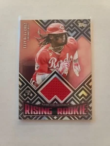 2024 Topps Update Rising Rookie Jersey Relic Elly De La Cruz RC #RRR-ED Reds - Picture 1 of 2