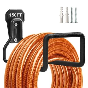 Garden Hose Holder Heavy Duty Garden Hose Reel Wall Mount Water Hose Holder f... - Picture 1 of 7