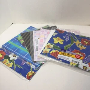 8 Assorted Packages of Hallmark Gift  Wrapping Paper 2 Pieces 20" x 2.5 feet - Picture 1 of 10