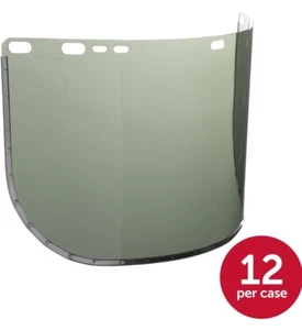 (12 x) Visières de remplacement pour bouclier facial Jackson Safety 29082, teinte verte, neuves ! - Photo 1/5