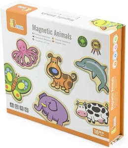 VIGA TOYS - 20 Animales magnéticos de madera - - VIG58923 - Picture 1 of 2