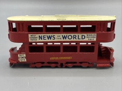 Matchbox Lesney No. 3 London Transport E Class Tram "News Of the World" Trolley - Image 1 of 4