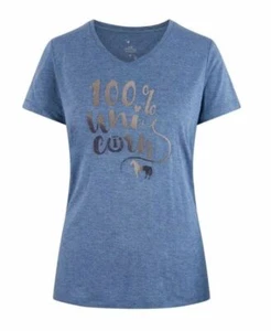 Imperial Riding Shirt Damen 100% Unicorn Denim blue melange - Picture 1 of 1