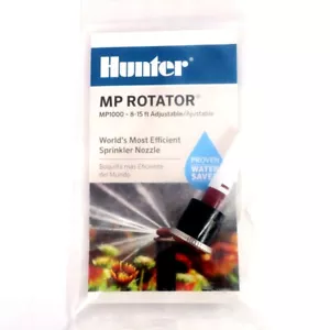 Hunter MP Rotator MP1000 - 8 -15 Foot Adjustable, Thread is Female, Arc: 90-210 - Picture 1 of 5