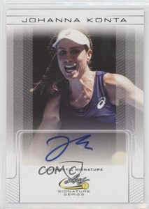 2017 Leaf Signature Series Johanna Konta #BA-JK1 Auto