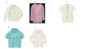 gymboree girl size 5-6 10-12 Cardigan sweater - Picture 1 of 6