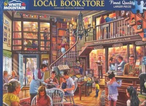 Steve Crisp White Mountain Jigsaw Puzzle Local Book Store NIB - Picture 1 of 1