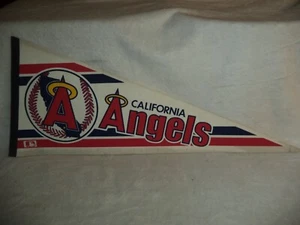 California Angels Baseball Vintage Pennant Flag Banner Felt MLB Official - Picture 1 of 6