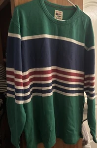 Champion x Todd Snyder Sweatshirt Mens 2-XLarge Sweater Striped - Picture 1 of 3