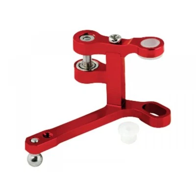 Microheli Double Bearing Aluminum Tail Pitch Lever (RED) - BLADE 130X - Image 1 of 4