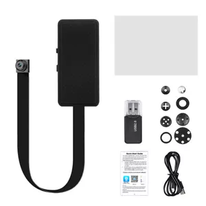 Mini WIFI Home Security Cam Wireless 1080P HD Pin Hole DVR Screw DIY Camera USA - Picture 1 of 9