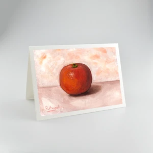 Tangerine - A5 High Quality 312gsm Blank Greetings Cards - Picture 1 of 4