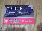 FIRE ENGINES STOREY COUNTY FIRE DEPARTMENT VIRGINIA CITY NEVADA  TRADING CARD