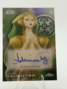 Star Wars Chrome 2025 Mortis Daughter Autogramm Adrienne Wilkinson A-AW - Bild 1 von 2