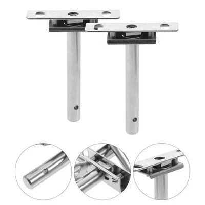 4pcs t staffa a scaffale mobile a forma di scaffale a forma di scaffale pesante - Immagine 1 di 4