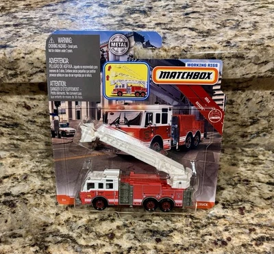 2018 Matchbox Working Rigs Pierce Velocity ROANOKE VA FIRE EMS Truck NIB - Image 1 of 2