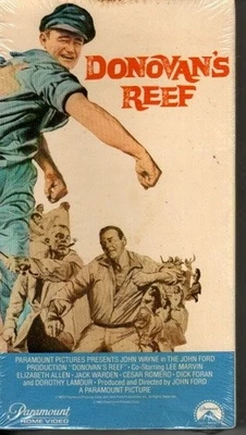 Donovan's Reef (VHS, 1963)(John Wayne, Lee Marvin, Cesar Romero, Jack Warden)NEW - Image 1 of 3