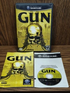 Gun (Nintendo GameCube, 2005) CIB Authentic Tested Excellent Condition Rare - Picture 1 of 5