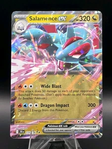 Salamence ex 114/159 Sv09: Journey Together Holo Pokémon TCG CCG  - Picture 1 of 2