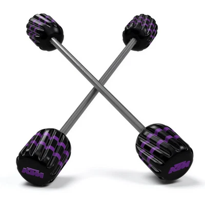 4x tamponi ruota universali personalizzabili con barre filettate incluse | 3DLab - Imagen 1 de 3