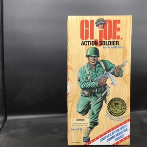 1995 GI Joe Action Soldier 50th Anniversary Edition Fully Posable Actionfigur - Bild 1 von 2