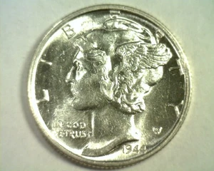 1944-S MERKUR GROSCHEN AUSWAHL ÜBER BANKFRISCH ++ VOLLE SPLIT BANDS CH. AU++ FSB - Bild 1 von 2