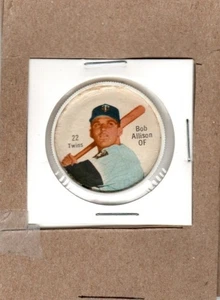 1962 SHIRRIFF BASEBALL #22 BOB ALLISON MINNESOTA TWINS - Bild 1 von 2