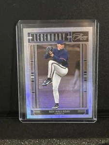 2025 Panini Three and Two ROY HALLADAY 'Legendary' Insert #/99 BLUE JAYS HOF RHY - Picture 1 of 4