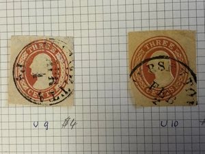 USA Stamped Envelopes U9 U10 etc  FU - Picture 1 of 2