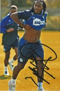 WIGAN: JASON SCOTLAND SIGNED 6x4 ACTION PHOTO+COA - Bild 1 von 1