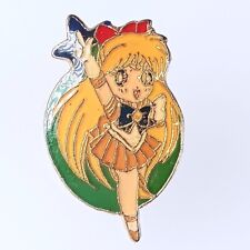 Sailor Venus Sailor Moon Metal Pin Badge Japanese Rare From Japan F/S