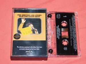 The Brenda Lee Story: Her Greatest Hits Cassette Tape 1977 MCA Free Shipping - Picture 1 of 1