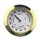 Gold Color Hygrometer Gauge for Accurate Violin Guitar Humidity Measurement
