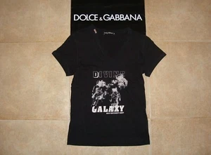 Dolce&Gabbana Black Label GALAXY MAN ODYSSEY 2007 V-neck T-shirt 44 IT (S) 340€ - Foto 1 di 7