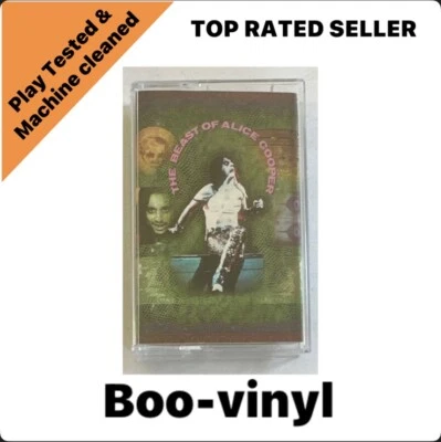 Alice Cooper - The Beast of Alice Cooper : Greatest Hits Cassette Tape EX / VG+ - Image 1 of 4
