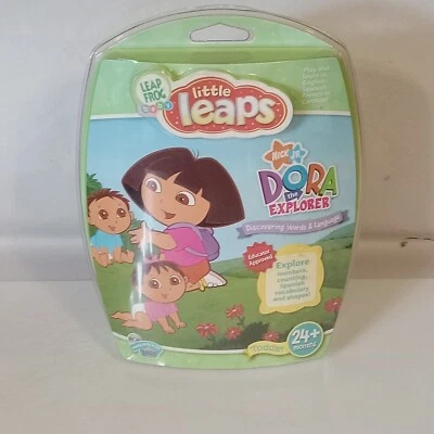 НОВЫЙ интерактивный обучающий диск Leap Frog Baby Little Leaps Dora the Explorer - Изображение 1 из 4