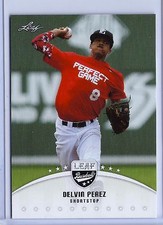 DELVIN PEREZ 2016 LEAF BASEBALL ROOKIE CARD #LB-DP1! ST. LOUIS CARDINALS!