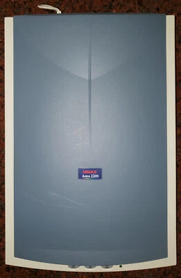 VINTAGE UMAX Astra 2200 Flatbed Scanner USB SCSI FOR REPAIR OR PARTS SEE BELOW - Image 1 of 4