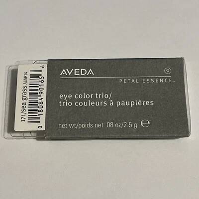 AVEDA Petal Essence Eye Color Trio - 171 Sea Grass 0.08 oz - New In Package - Image 1 of 4